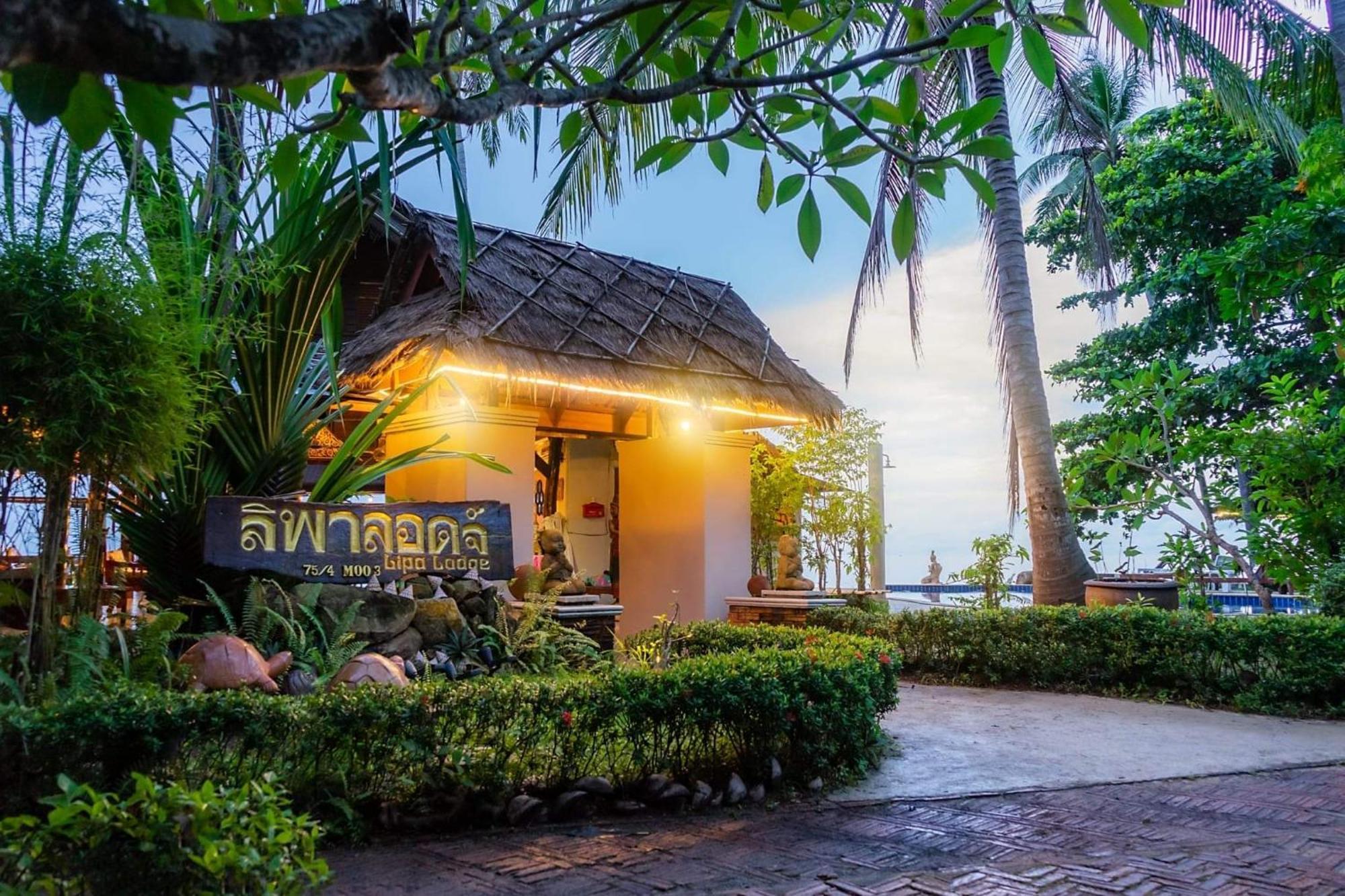 Lipa Lodge Beach Resort Lipa Noi Esterno foto
